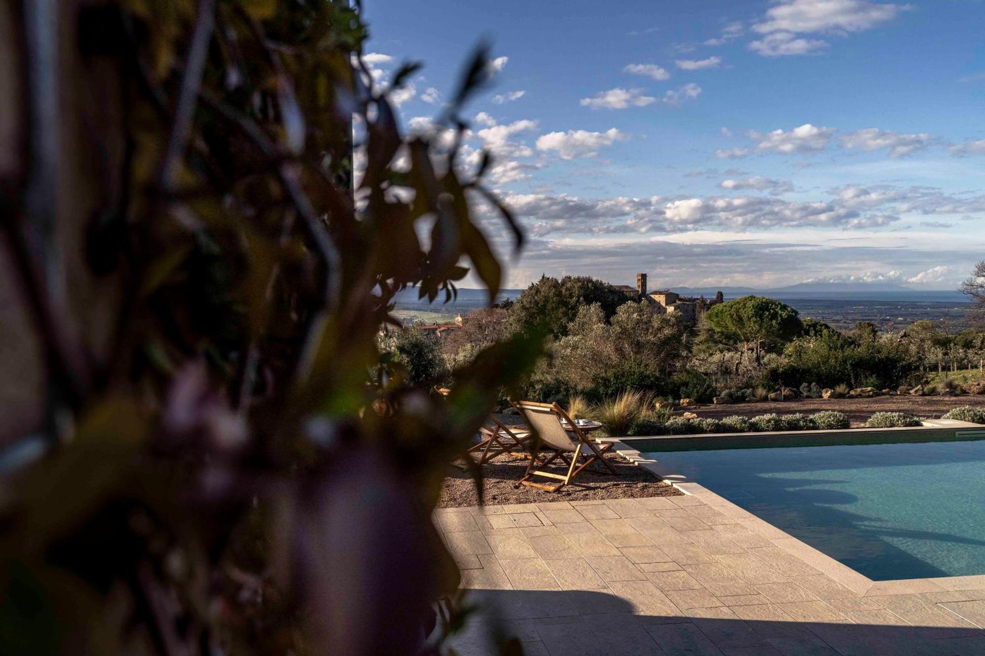 Vila Casa Upupa Casale Marittimo Exteriér fotografie